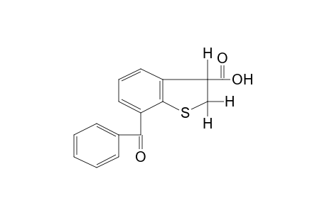 7-benzoyl-2,3-dihydrobenzo[b]thiophene-3-carboxylic acid