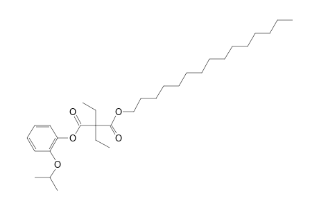 Diethylmalonic acid, 2-isopropoxyphenyl pentadecyl ester