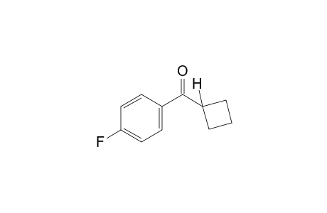 cyclobutyl p-fluorophenyl ketone