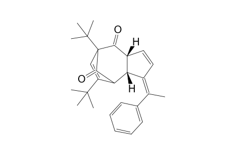 1,9-Bis(1,1-dimethylethyl)-6-(1-methylphenylmethylene)tricyclo[6.2.1.0(3,7)]undec-4,9-diene-2,11-dione
