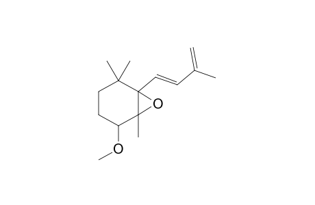 Methyl 1,5,5-trimethyl-6-[(1E)-3-methyl-1,3-butadienyl]-7-oxabicyclo[4.1.0]hept-2-yl ether