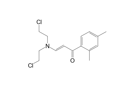 Trans-3-[bis(2-chloroethyl)amino]-2',4'-dimethylacrylophenone