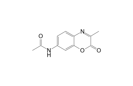 N-(3-methyl-2-oxo-2H-1,4-benzoxazin-7-yl)acetamide