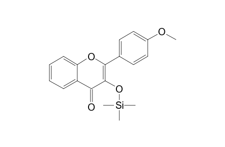 Flavone <3-hydroxy-4'-methoxy->, mono-TMS