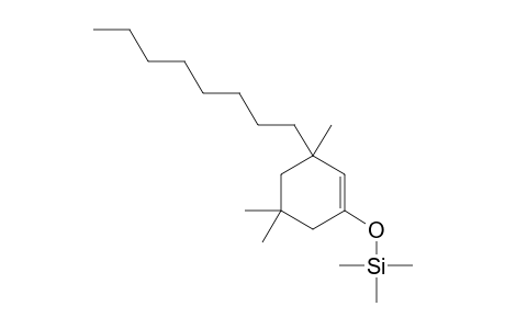 Cyclohexene, 3-octyl-3,5,5-trimethyl-1-(trimethylsilyloxy)-