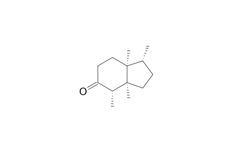 (1R,3aS,4S,7aS)-1,3a,4,7a-tetramethyl-1,2,3,4,6,7-hexahydroinden-5-one