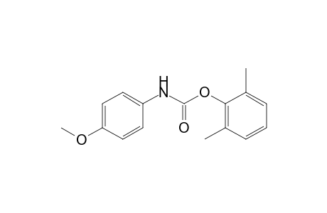 (4-Methoxyphenyl)carbamic acid, 2,6-dimethylphenyl ester
