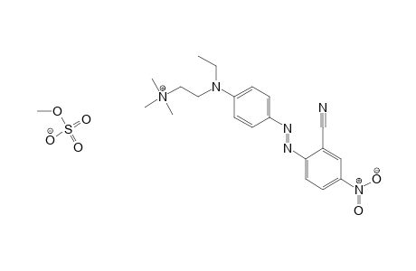 (2-N-Ethylanilinoethyl)trimethylammonium methylsulfate