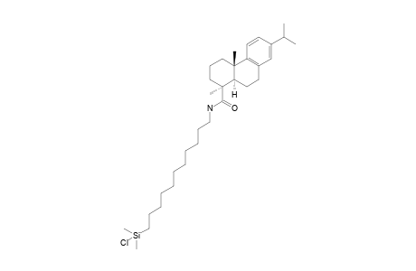 N-(11'-(Chlorodimethylsilyl)undecyl)dehydroabietamide