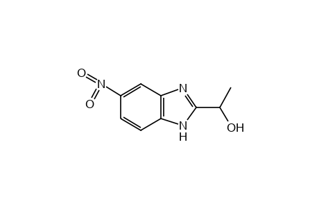 alpha-METHYL-5(or 6)-NITRO-2-BENZIMIDAZOLEMETHANOL