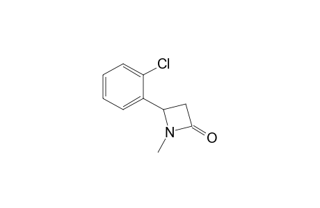 4-(2-Chlorophenyl)-1-methylazetidin-2-one