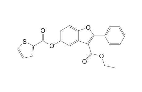 Ethyl 2-phenyl-5-[(2-thienylcarbonyl)oxy]-1-benzofuran-3-carboxylate