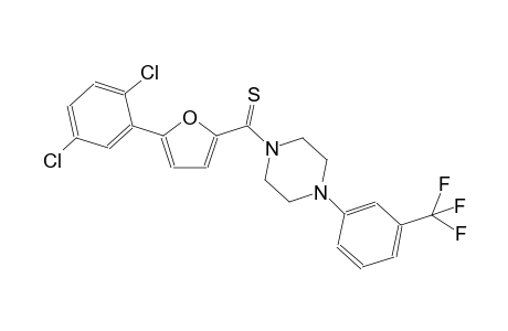 1-{[5-(2,5-dichlorophenyl)-2-furyl]carbothioyl}-4-[3-(trifluoromethyl)phenyl]piperazine