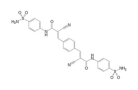 3,3'-(1,4-Phenylene)bis(2-cyano-N-(4-sulfamoylphenyl)acrylamide)