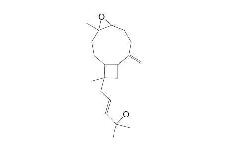 4,5-Epoxy-isoxeniaphyllenol