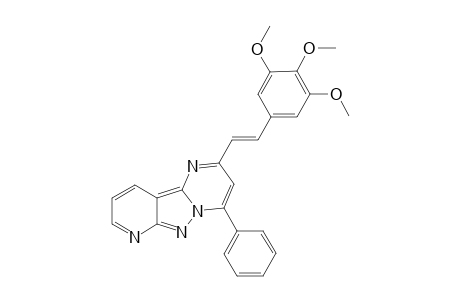 4-Phenyl-2-(3',4',5'-trimethoxy-.beta.-styrylo)pyrido[2',3' ; 3,4]pyrazolo[1,5-a]pyrimidine