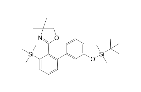 2-(3'-((tert-butyldimethylsilyl)oxy)-3-(trimethylsilyl)-[1,1'-biphenyl]-2-yl)-4,4-dimethyl-4,5-dihydrooxazole