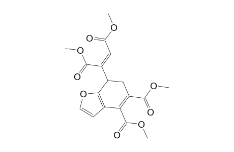 4,5-Benzofurandicarboxylic acid, 7-(1,2-dicarboxyvinyl)-6,7-dihydro-, tetramethyl ester