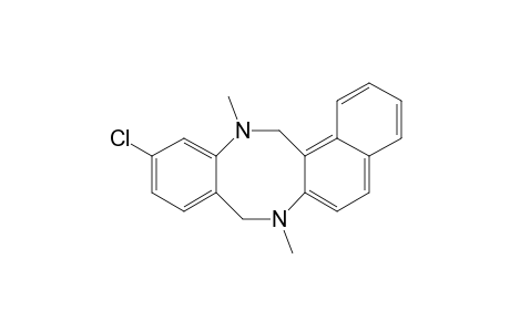 11-Chloro-N,N'-dimethyl-7,8,13,14-tetrahydrobenzo[b]naphtho[2,1-f][1,5]diazocine