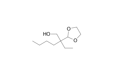2-(1,3-dioxolan-2-yl)-2-ethyl-1-hexanol
