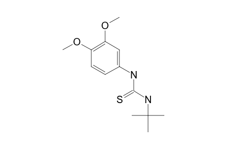 1-tert-butyl-3-(3,4-dimethoxyphenyl)-2-thiourea