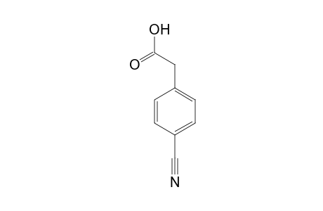 Benzeneacetic acid, 4-cyano-