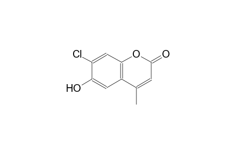 7-chloro-6-hydroxy-4-methylcoumarin