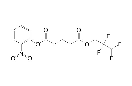 Glutaric acid, 2,2,3,3-tetrafluoropropyl 2-nitrophenyl ester