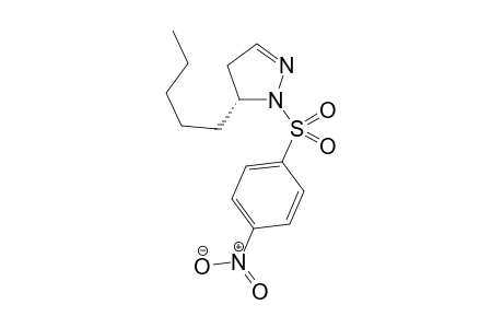 (5R)-1-(4-nitrophenylsulfonyl)-5-pentyl-4,5-dihydro-1H-pyrazole