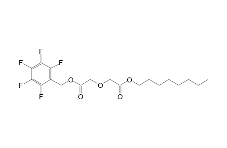 Diglycolic acid, octyl pentafluorobenzyl ester