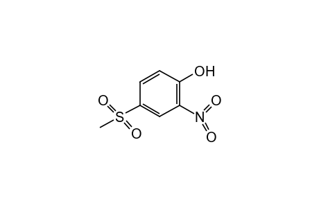4-(methylsulfonyl)-2-nitrophenol