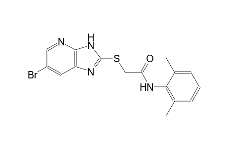 2-[(6-bromo-3H-imidazo[4,5-b]pyridin-2-yl)sulfanyl]-N-(2,6-dimethylphenyl)acetamide