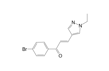 Propenone, 1-(4-bromophenyl)-3-(1-ethyl-1H-pyrazol-4-yl)-