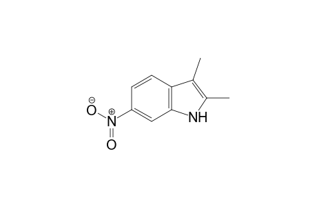 1H-Indole, 2,3-dimethyl-6-nitro-