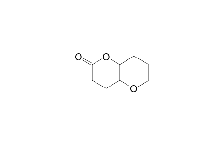 Pyrano[3,2-b]pyran-2(3H)-one, hexahydro-, cis-