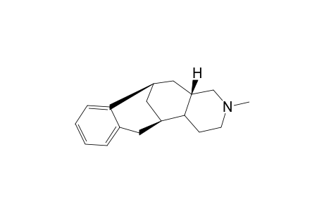 (+/-)-(2A-ALPHA,4-BETA,10-BETA,10A-BETA)-1-METHYL-1,2,2A,3,4,9,10,10A,11,12-DECAHYDRO-4,10-METHANOBENZOCYCLOOCTENO-[7,8-C]-PYRIDINE