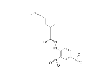 3,7-DIMETHYL-2,6-OCTADIENOYL BROMIDE, (2,4-DINITROPHENYL)HYDRAZONE