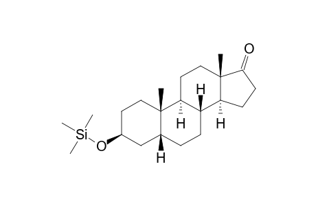 5.BETA.-ANDROSTAN-3.BETA.-OL-17-ONE-TRIMETHYLSILYL ETHER