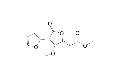 4-METHOXY-5-[Z-(METHOXYCARBONYLMETHYLIDENE)]-3-(2-FURYL)-2-FURANONE