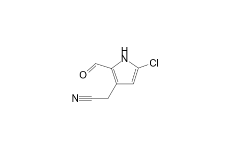 (5-Chloro-2-formyl-1H-pyrrol-3-yl)-acetonitrile