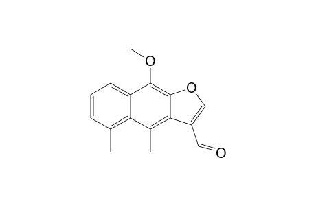 Naphtho[2,3-b]furan-3-carboxaldehyde, 9-methoxy-4,5-dimethyl-