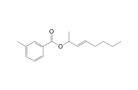 m-Toluic acid, oct-3-en-2-yl ester