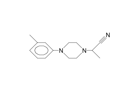 alpha-methyl-4-m-tolyl-1-piperazineacetonitrile