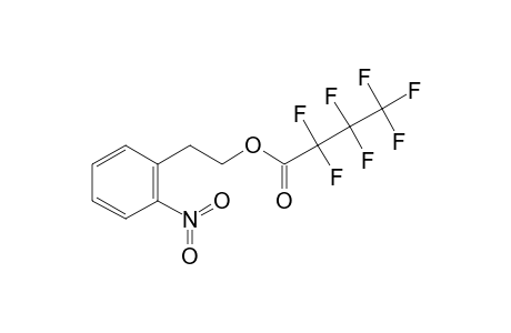 2-Nitrophenethyl alcohol, heptafluorobutyrate