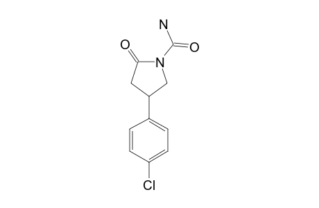 4-(4-CHLOROPHENYL)-2-OXO-PYRROLIDINE-1-CARBOXYLIC-ACID-ETHYLAMIDE