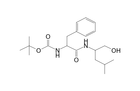 tert-Butyl 1-benzyl-2-([1-(hydroxymethyl)-3-methylbutyl]amino)-2-oxoethylcarbamate