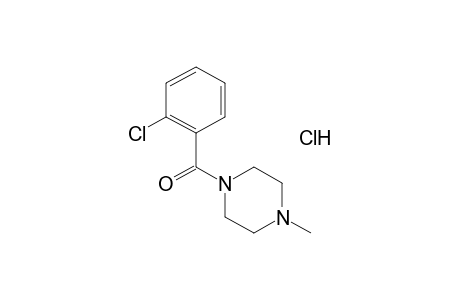 1-(o-chlorobenzoyl)-4-methylpiperazine, hydrochloride