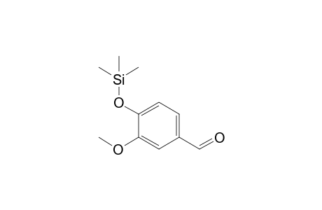 Benzaldehyde, 3-methoxy-4-[(trimethylsilyl)oxy]-