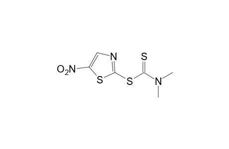 dimethyldithiocarbamic acid, 5-nitro-2-thiazolyl ester