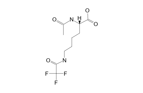 (2S)-2-Amino-6-[(trifluoroacetyl)amino]hexanoic acid, N-acetyl-